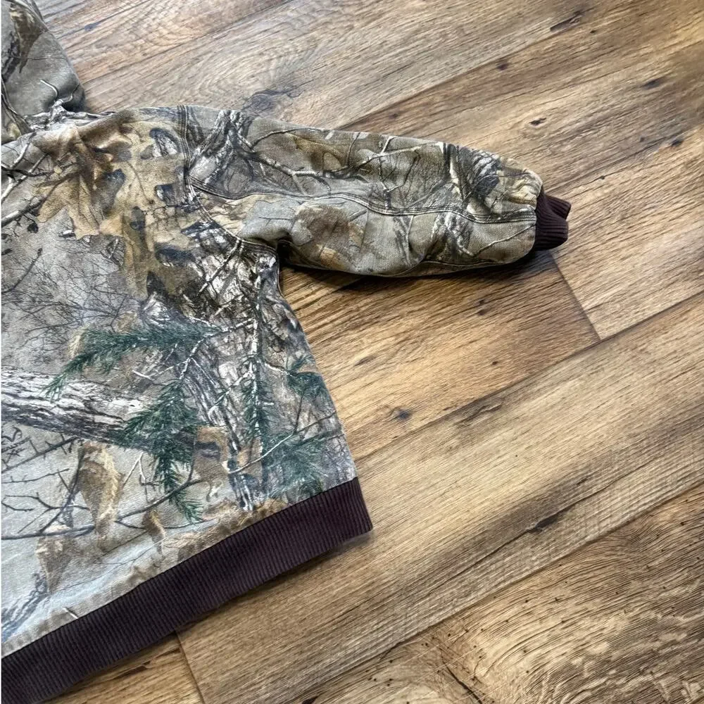 Carhartt Kids Real Tree Camo Hooded Insulated Jacket